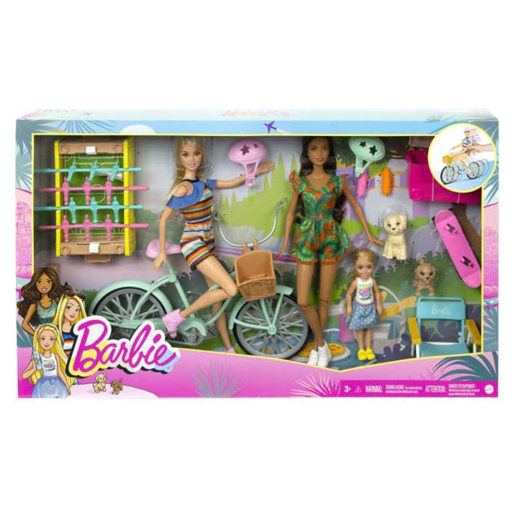 Barbie Holiday Fun Doll Summer Staycation Image 1