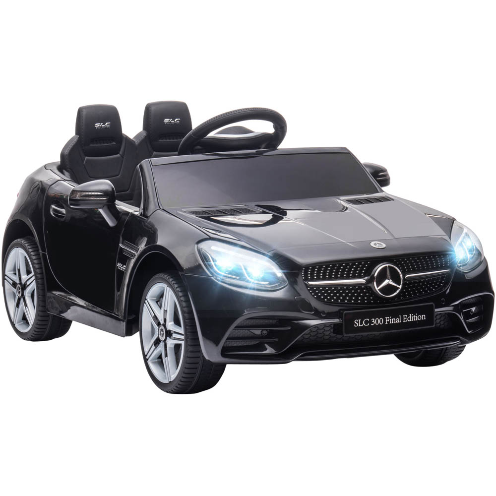 Tommy Toys Mercedes Benz SLC 300 Kids Ride On Electric Car Black 6V Image 1