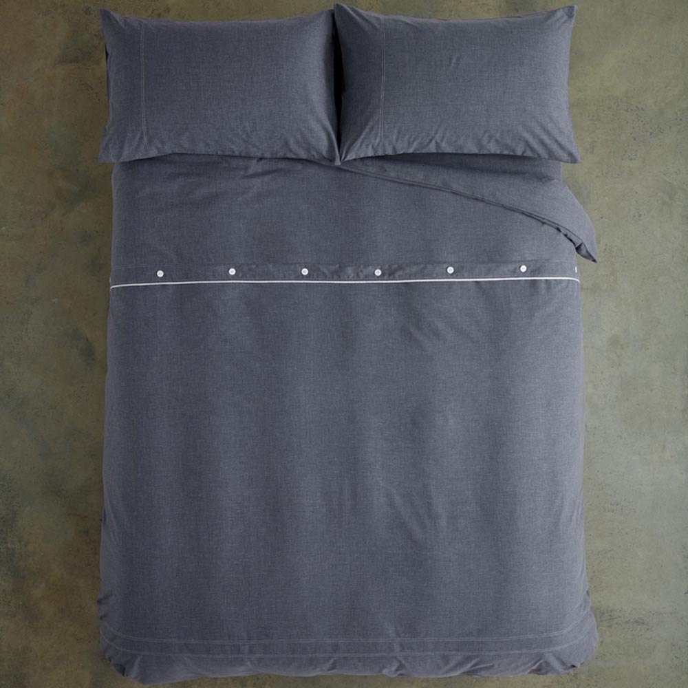 Deyongs Southwick Single Navy Duvet Set Image 3