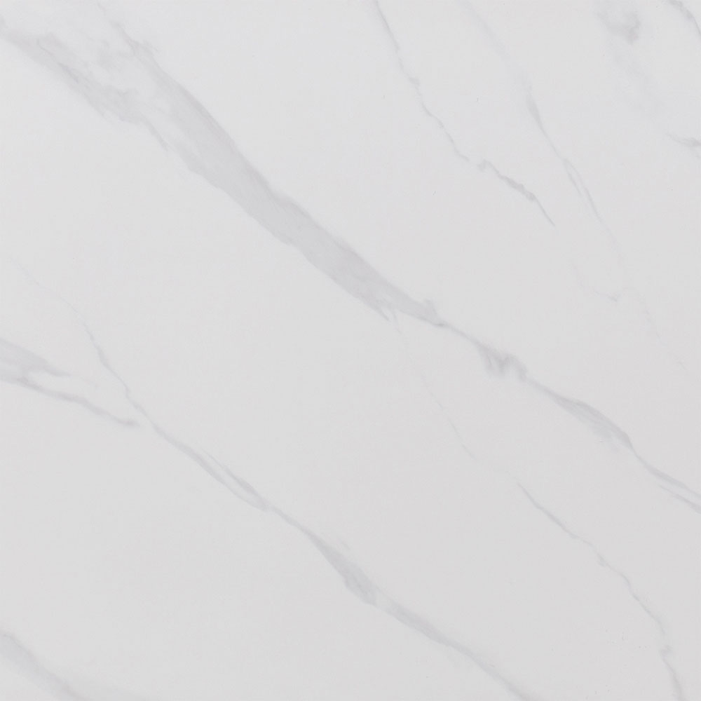 Seconique Fenton 4 Seater Dining Set White and Dark Grey Suede Fabric Image 7