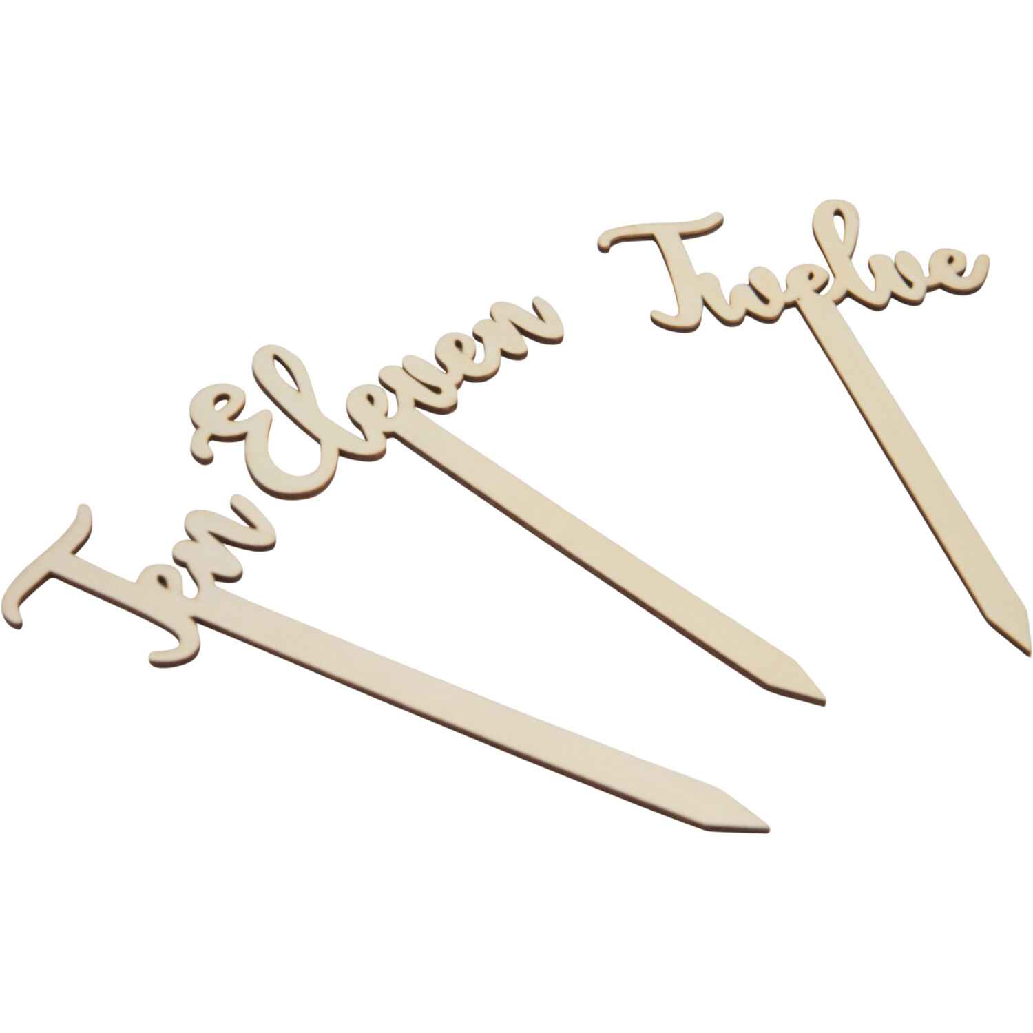 Wooden Number Picks Image 7