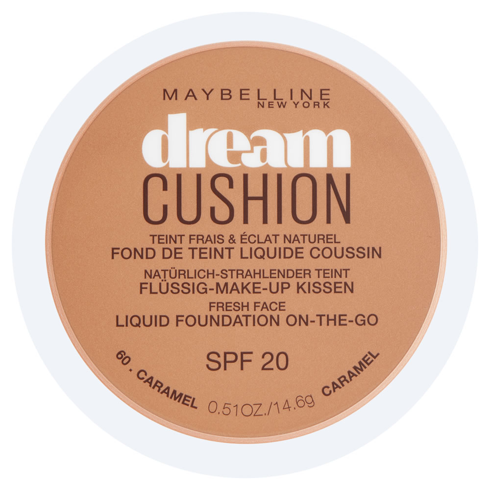 Maybelline Dream Cushion Liquid Foundation Caramel  60 30ml Image 1