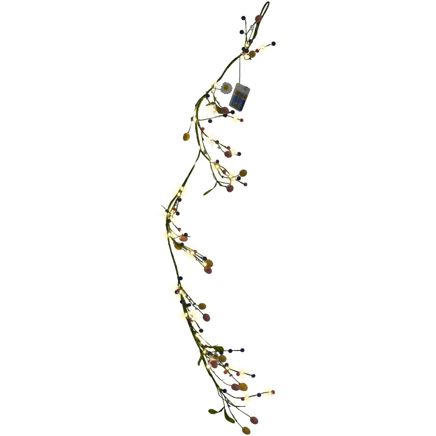 Easter Pink and Yellow LED Garland Image 3