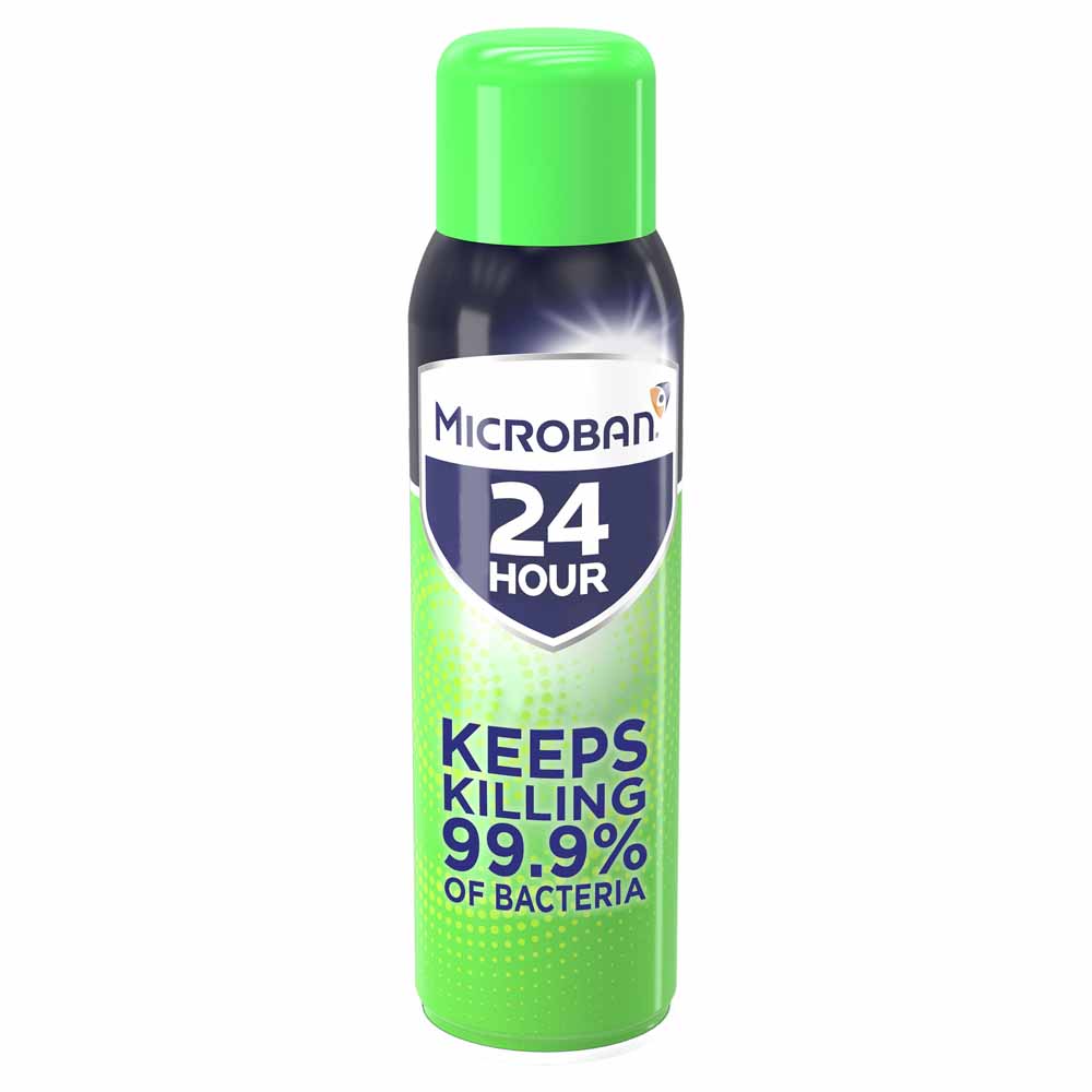 Microban Antibacterial Disinfectant Fresh Aerosol 400ml Image 1