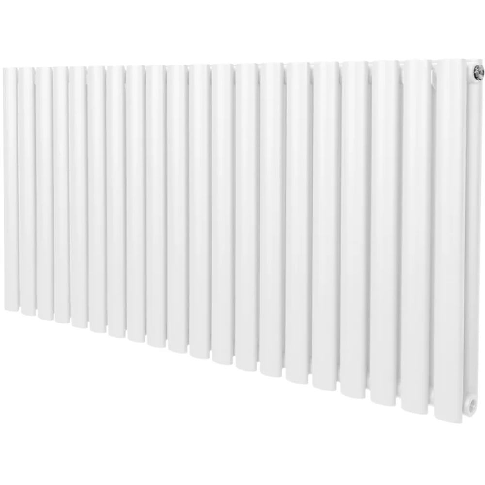 Monster Shop 5367BTU White Oval Column Radiator 600 x 1200mm Image 3