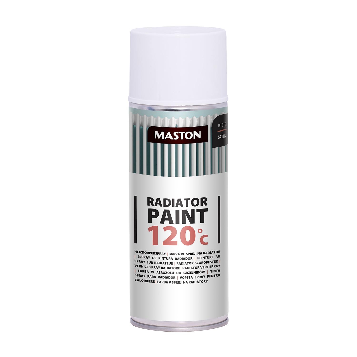 Maston Radiator Spray Paint White Satin Image
