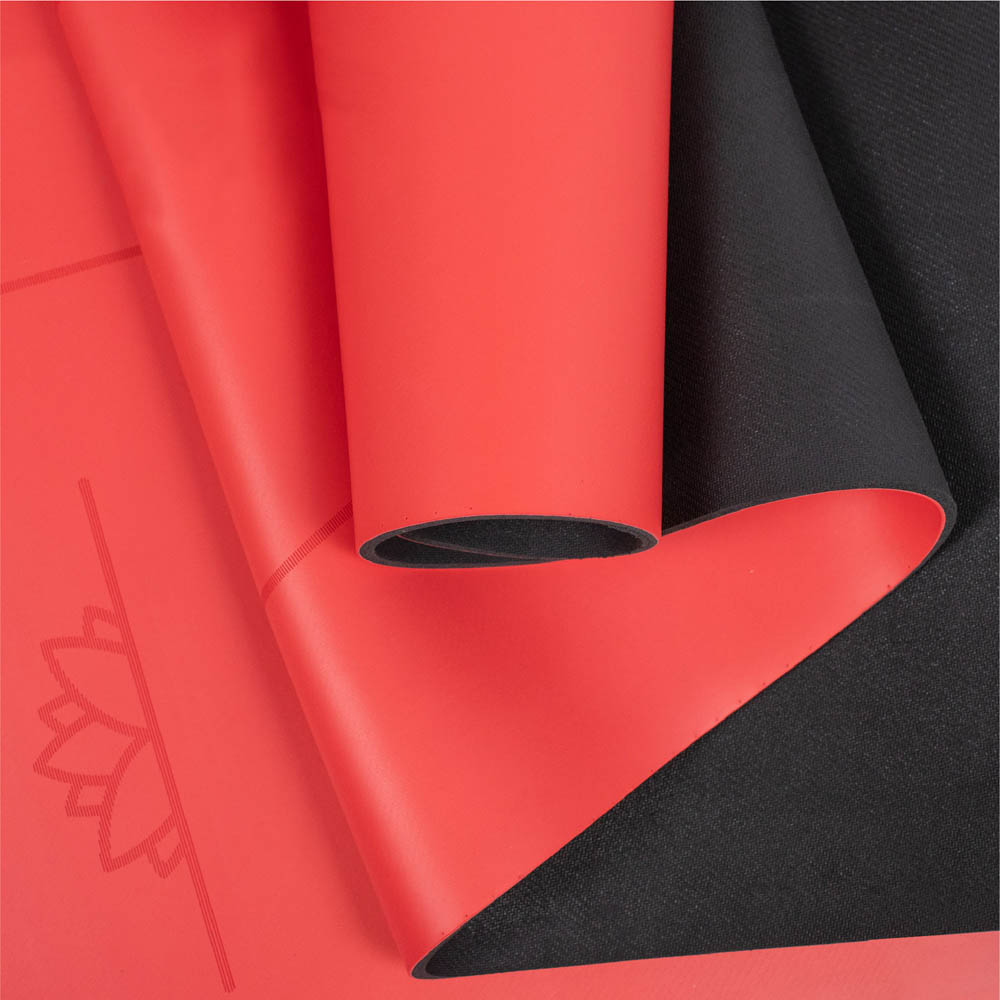 Myga Red Alignment Yoga Mat XL Image 3
