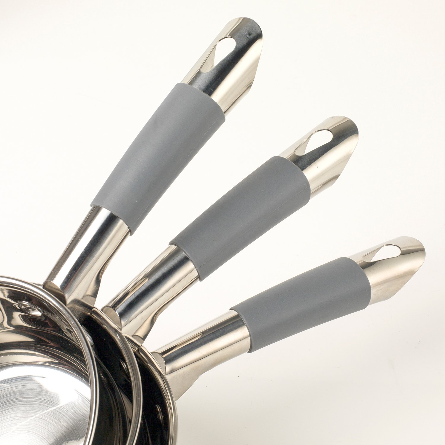 Salter Stainless Steel 8 Piece Pan Set Image 6