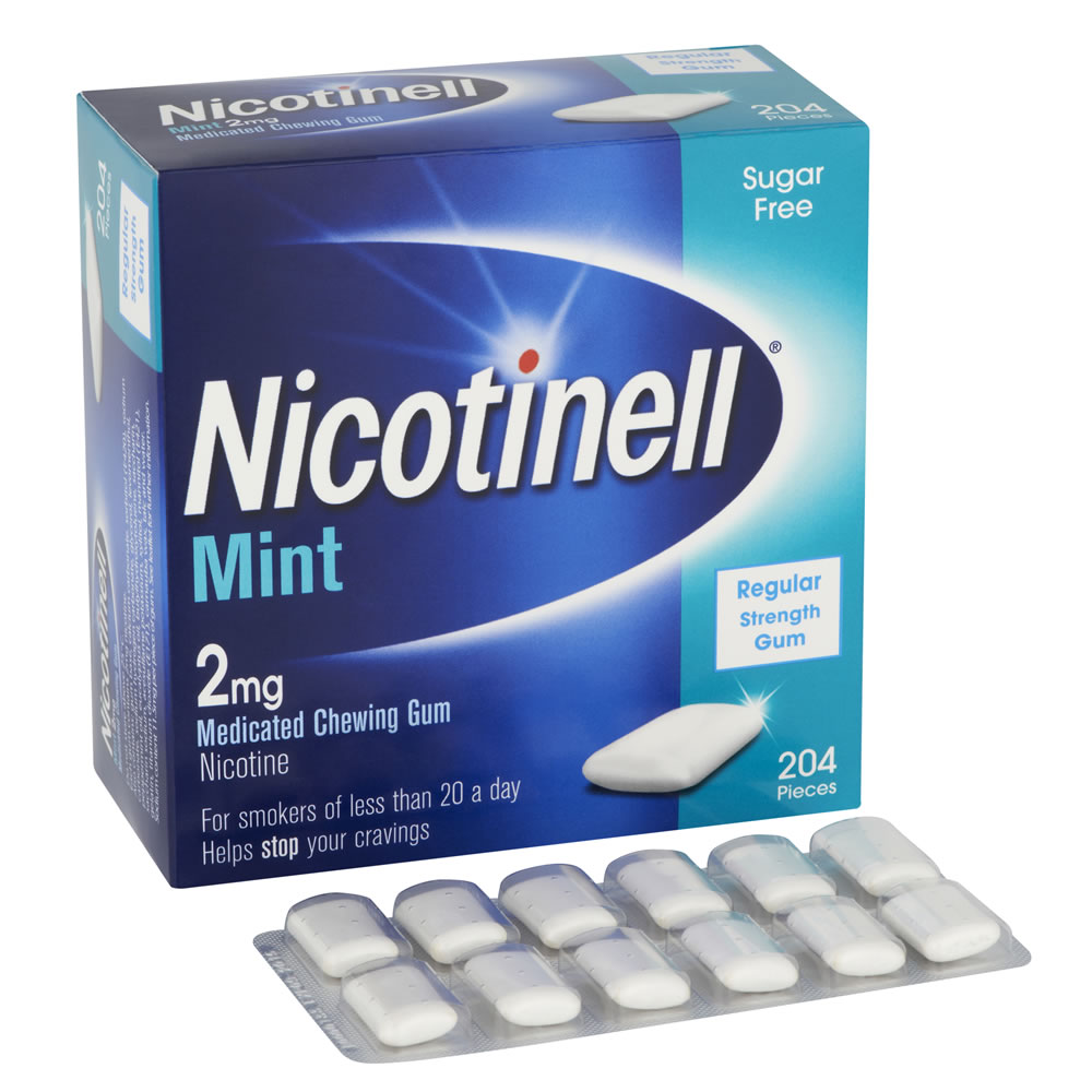 Nicotinell Mint Chewing Gum 2mg 204 pieces Image 2