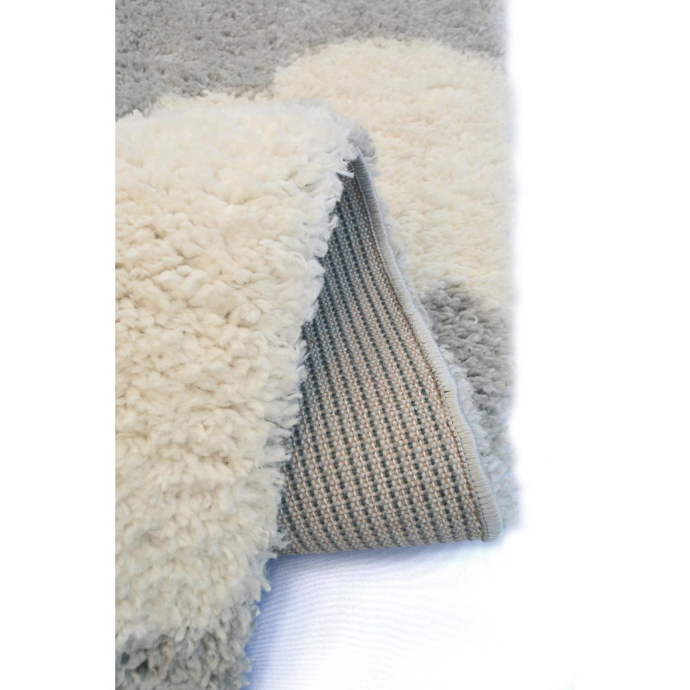 Homemaker Grey Snug Cloud Shaggy Rug 80 x 120cm Image 3