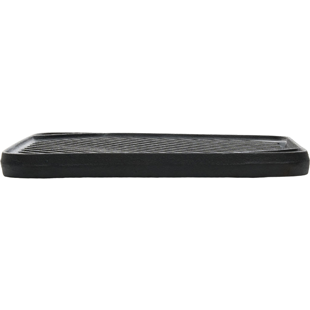 Living and Home Square Reversible Cast Iron Grill Pan Image 4