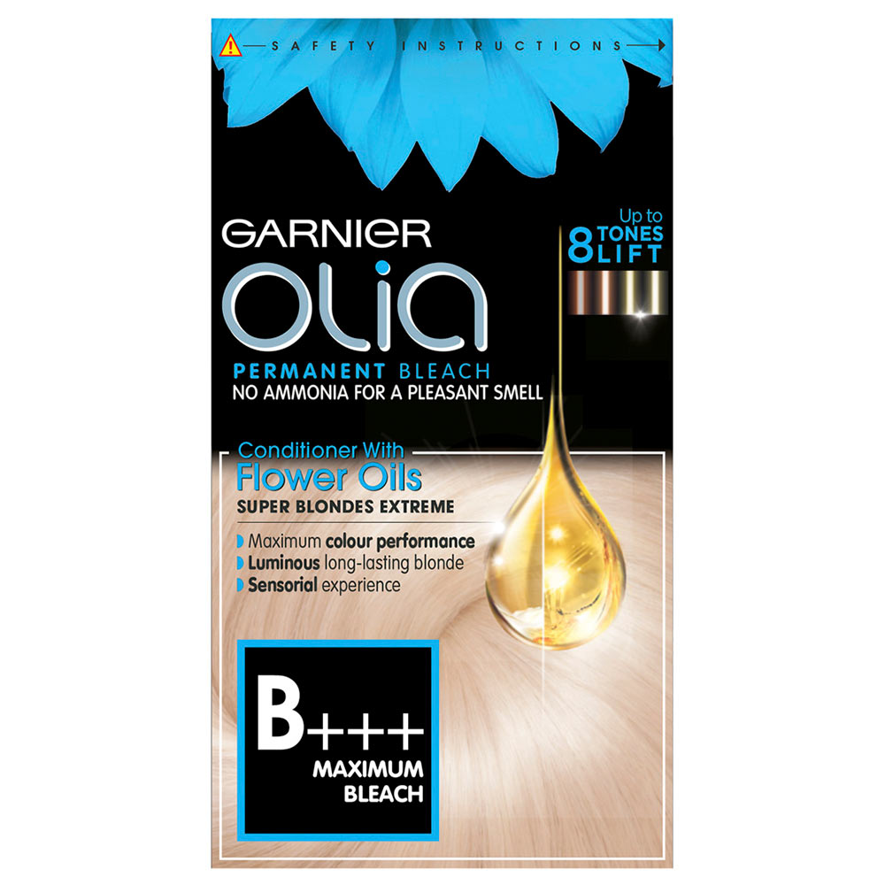 Garnier Olia B+++ Maximum Bleach Blonde No Ammonia Hair Dye Image 2