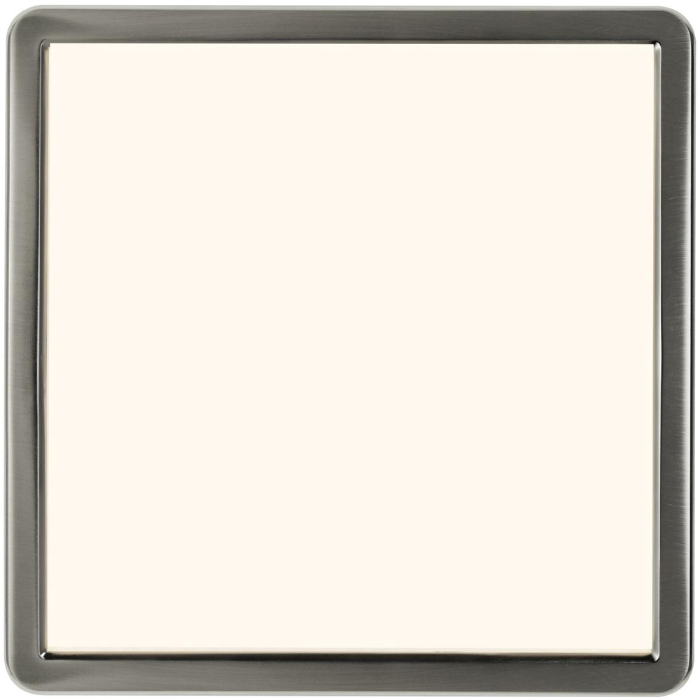 Nordlux Oja 29 Square 3000/4000K 3-Step Brushed Nickel LED Ceiling Light Image 4