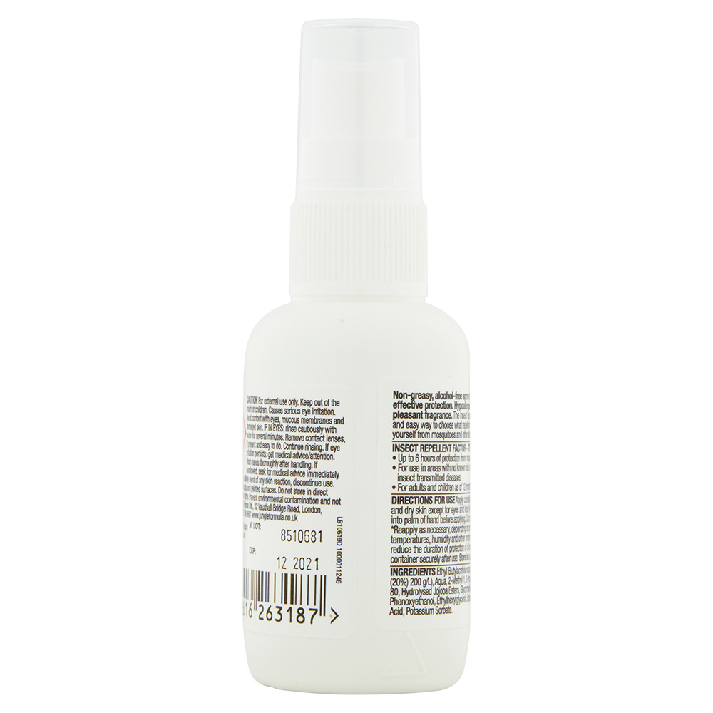 Jungle Formula Extra Strong Insect Repellent Pump Spray 60ml Wilko