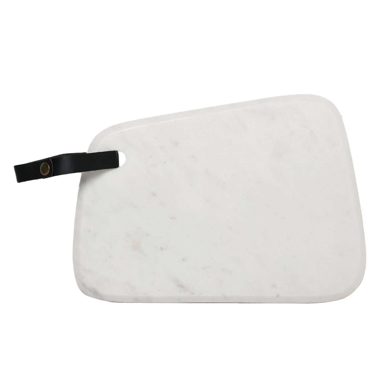 Marble Irregular Serving Board - White Image