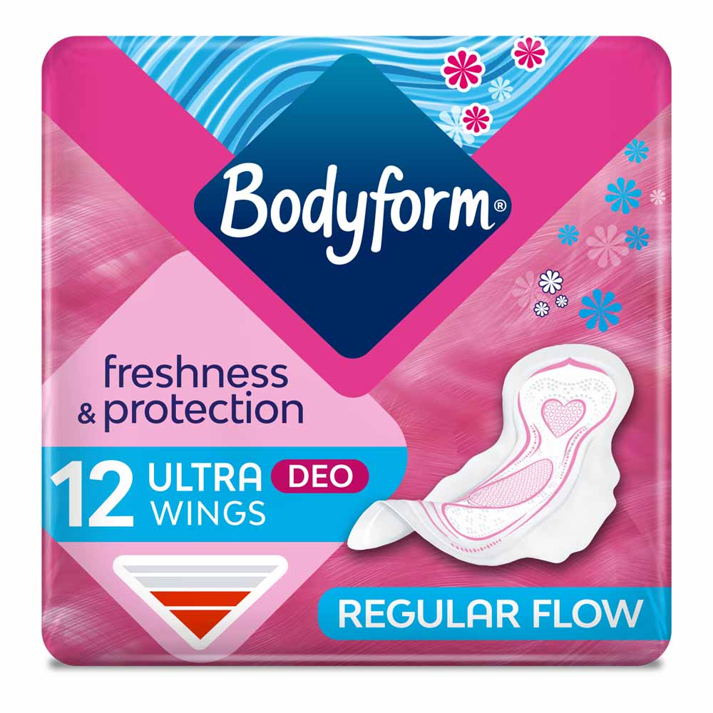 Bodyfrom Ultra Normal Sanitary Towels 12 pack Image 1