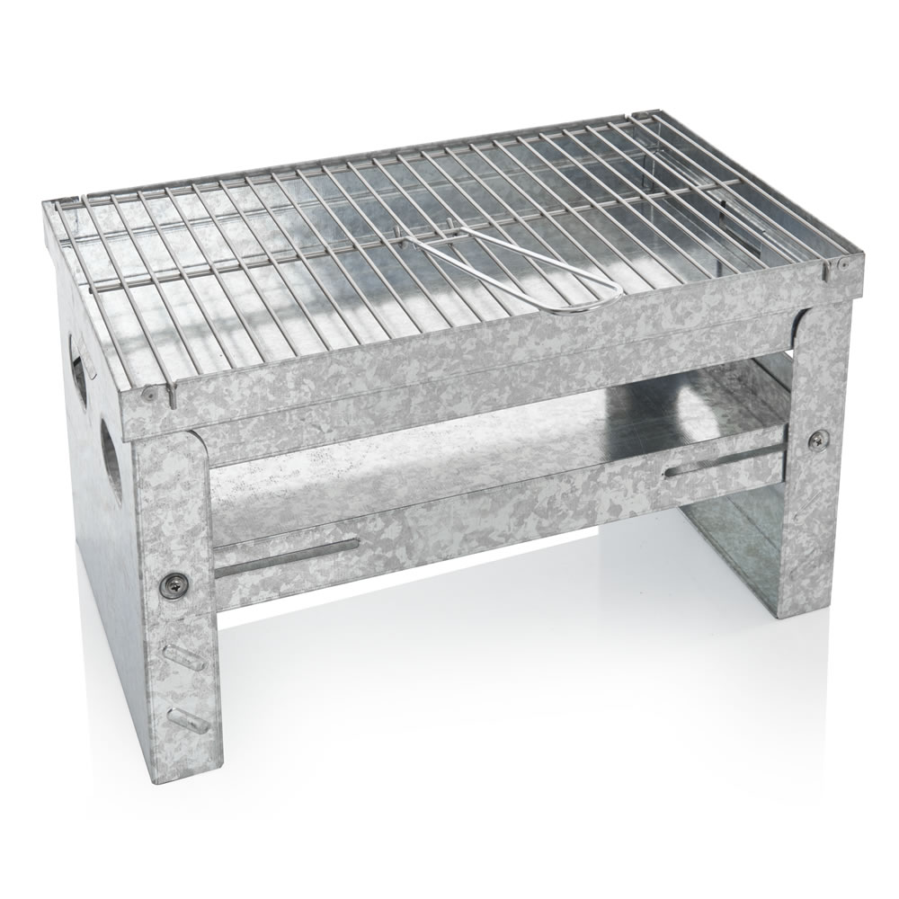 Wilko Mini Stand Up Foldable BBQ Image 1