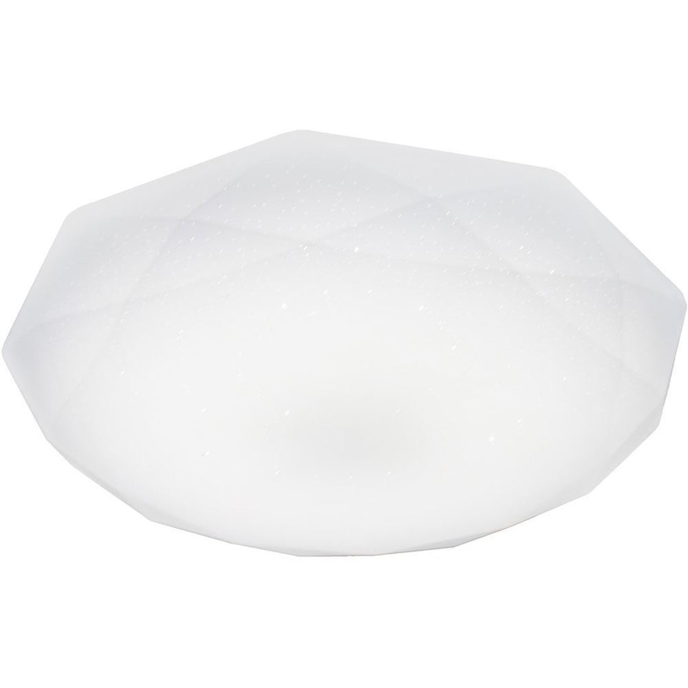 Milagro Hex White LED Ceiling Lamp 230V Image 1