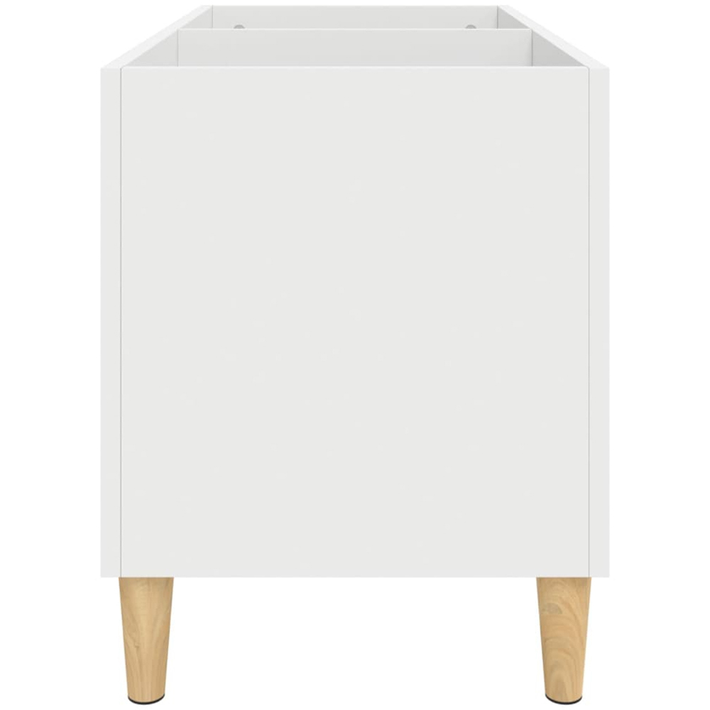 vidaXL White Record Cabinet Image 3