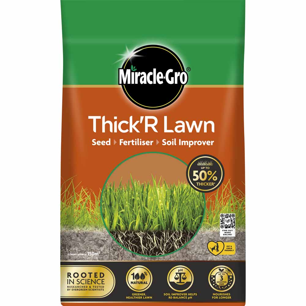 Miracle-Gro Thick Seed Fertiliser 150m2 | Wilko