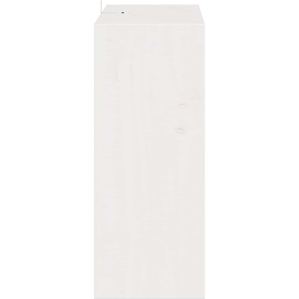 vidaXL 4 Shelf White Freestanding Wine Rack Set of 4 Image 6