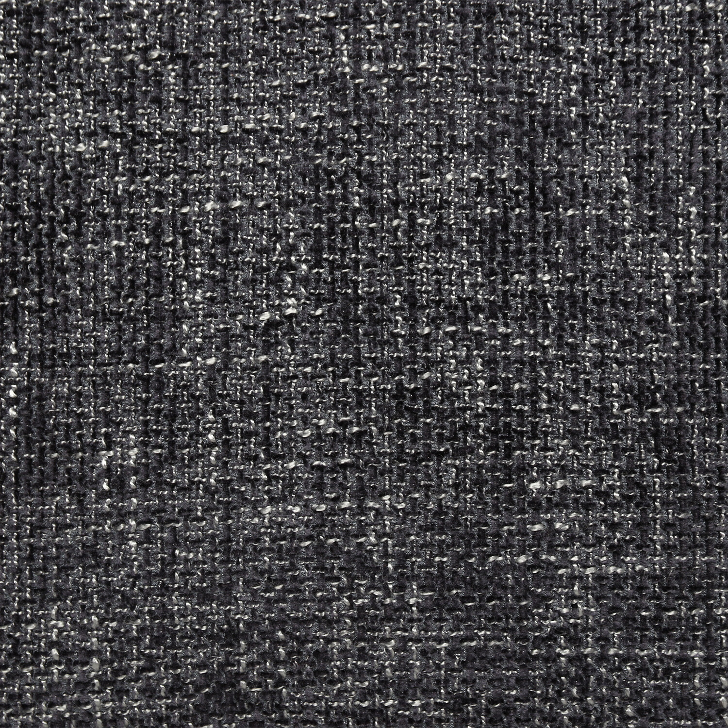 Chenille Boucle Cushion - Navy Image 2