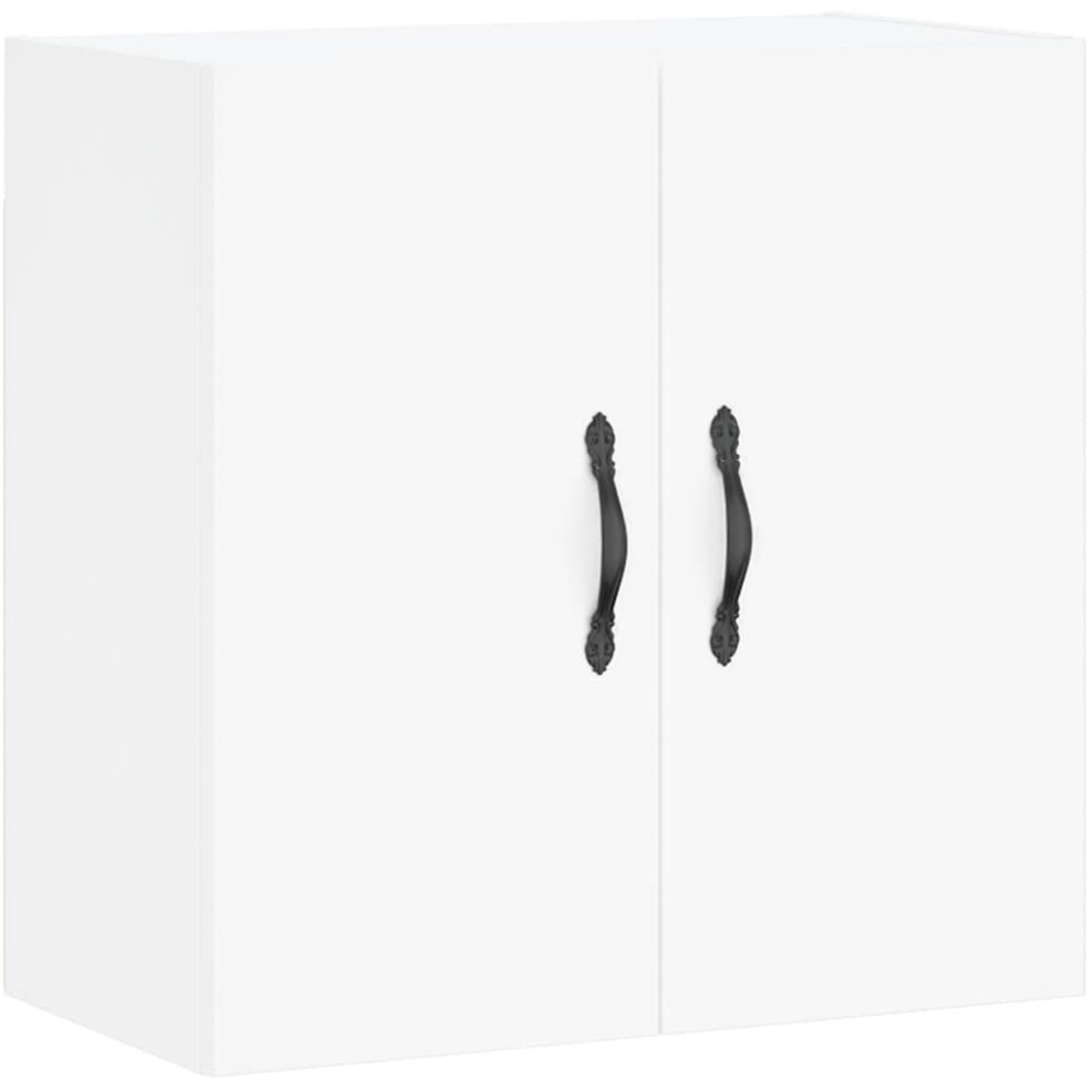 vidaXL 2 Door White Wall Mounted Cabinet Image 2
