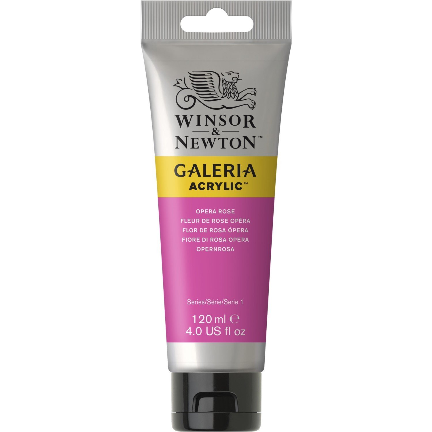 Winsor and Newton 120ml Galeria Acrylic Colour Paint - Opera Rose Image