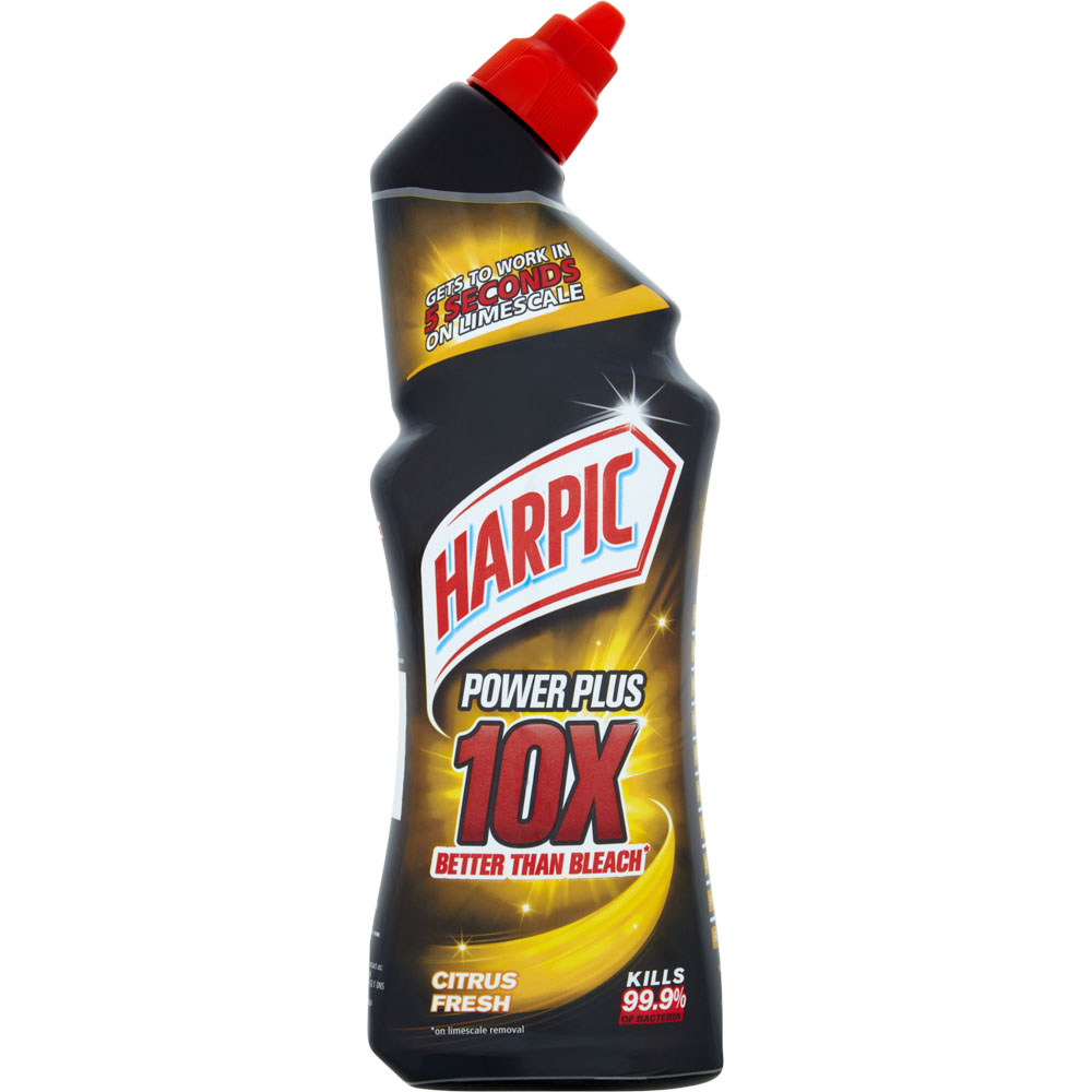 Harpic Citrus PowerPlus Toilet Cleaner 750ml Image 1