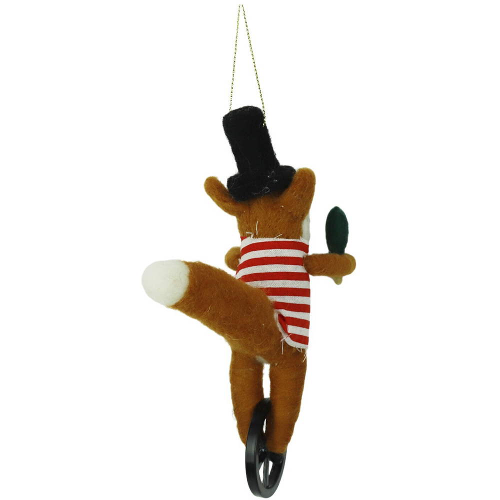 Wool Circus Fox Hanging Decoration Image 5