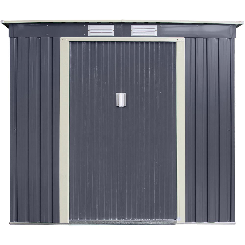 Trentvale 6X4 Metal Pent Shed Image 5