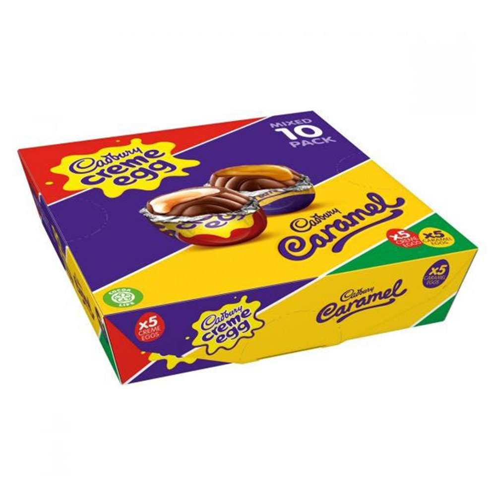 Cadbury Caramel and Creme Egg 10 Pack Image 2