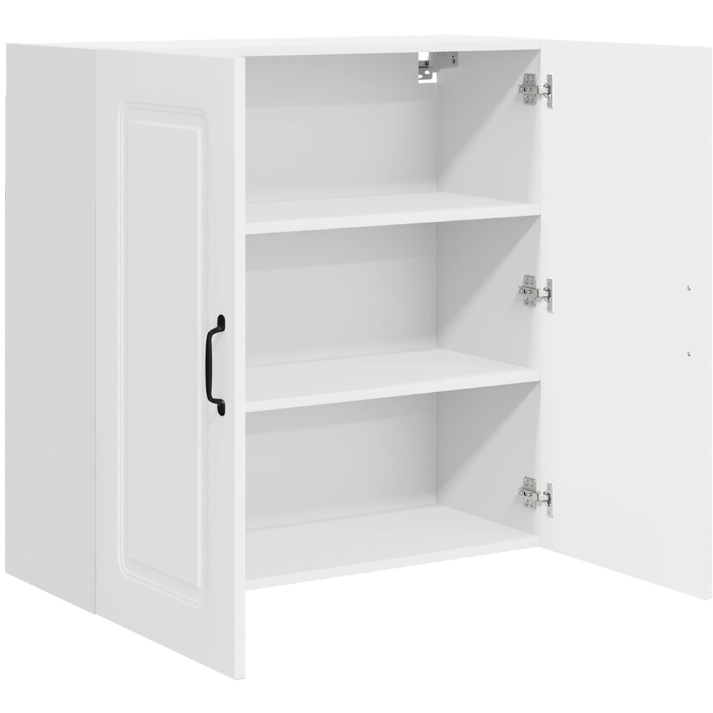 vidaXL Kalmar 2 Door White Wall Kitchen Cabinet Image 5