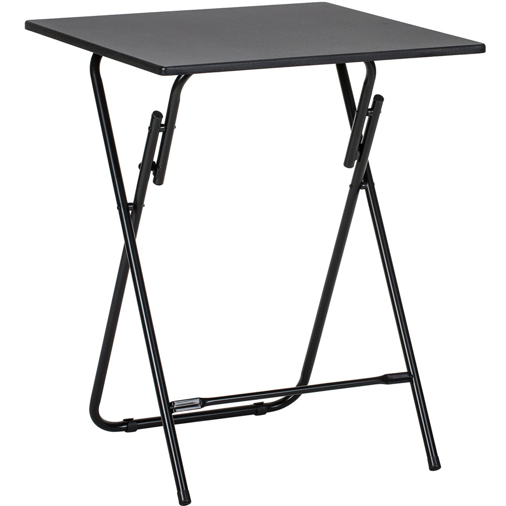 Folding Black Table Image 2