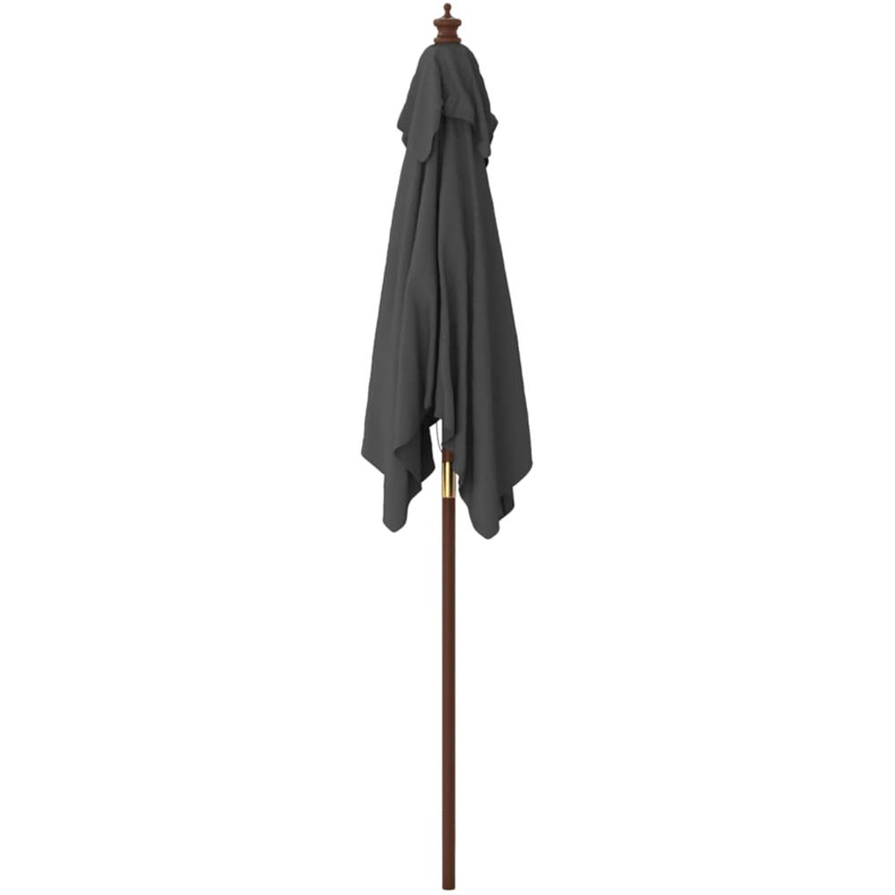 vidaXL Anthracite Garden Parasol 2.3 x 1.9m Image 3