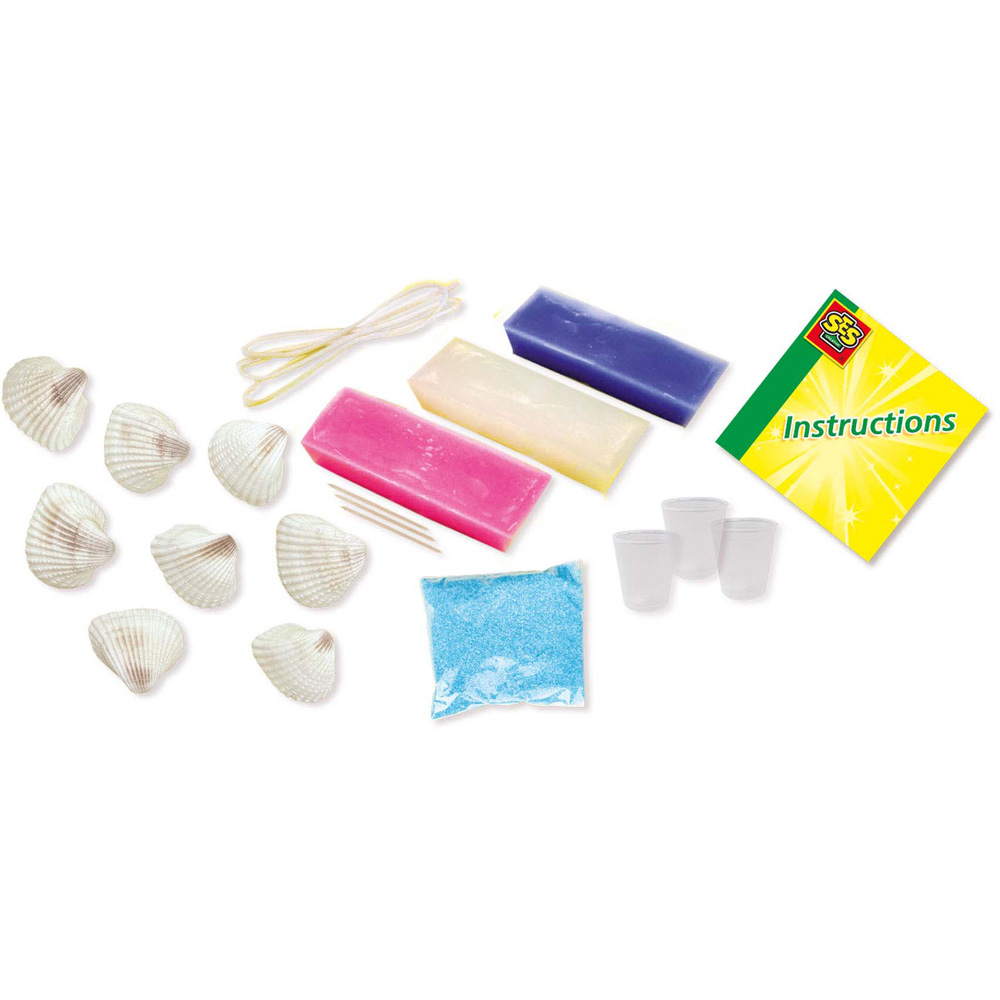 SES Creative Shell Candles Craft Set Image 2