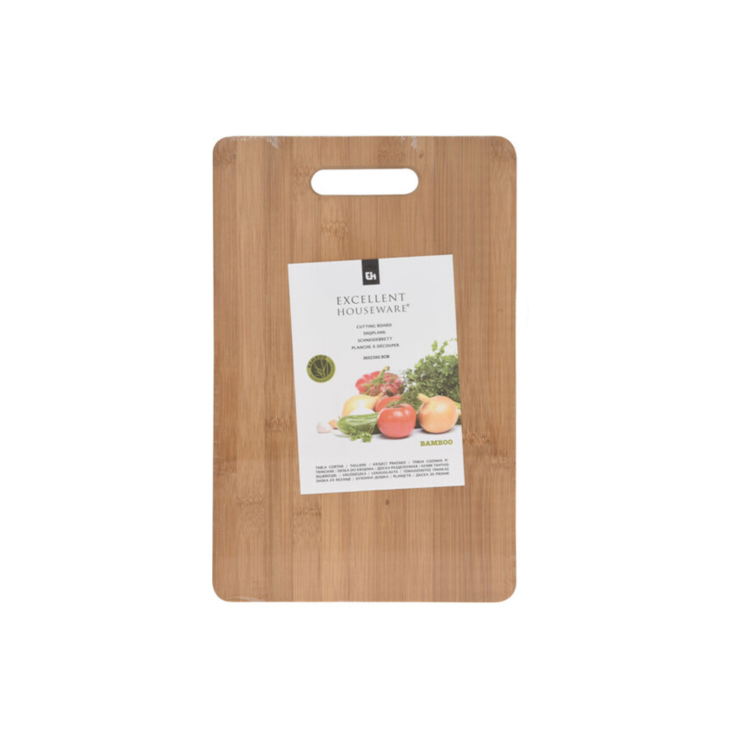 Bamboo Cutting Board Natural 36cm Image 2
