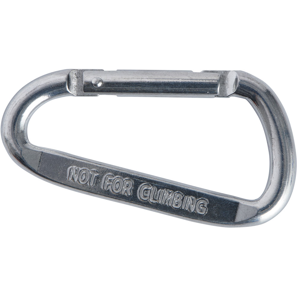 Wilko Single Large Flat Carabiner Hook in Assorted Colours Image 3
