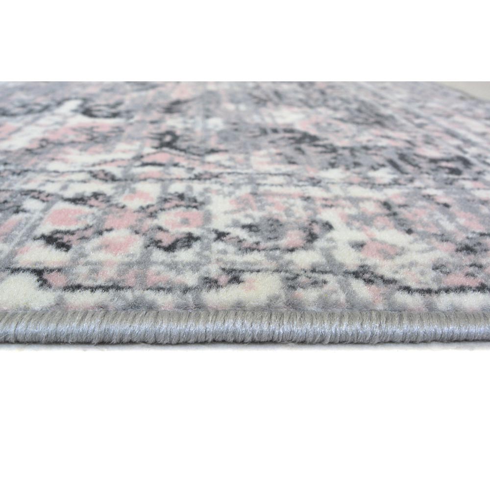 Traditional Style Rug Grey 160 x 230cm Image 3