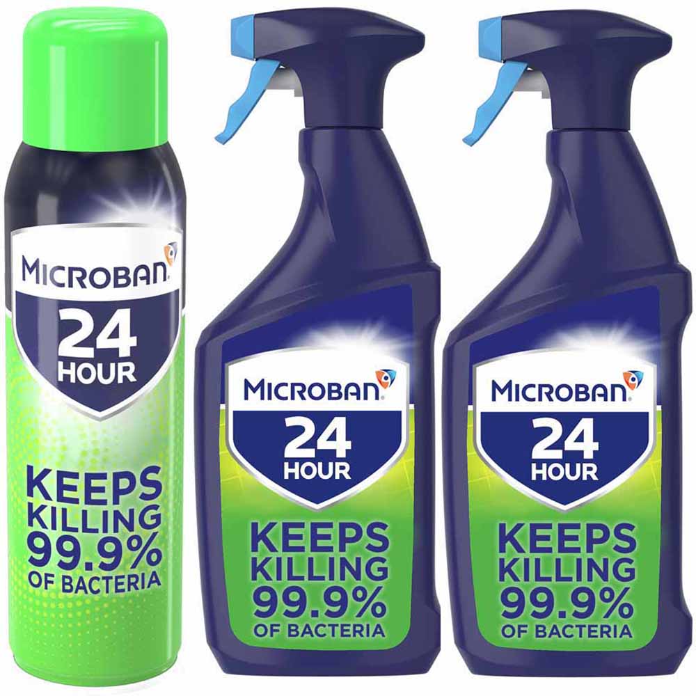 Microban Fresh Scent 24 Hour Antibacterial Cleaner Bundle Image 1
