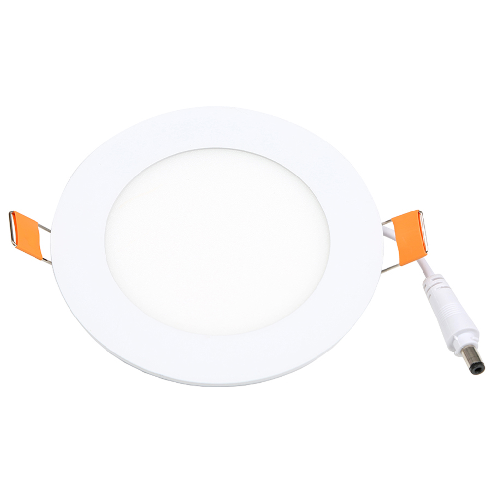 ENER-J 24W 6000K Recessed Round LED Mini Panel Downlight 220mm 4 Pack Image 3