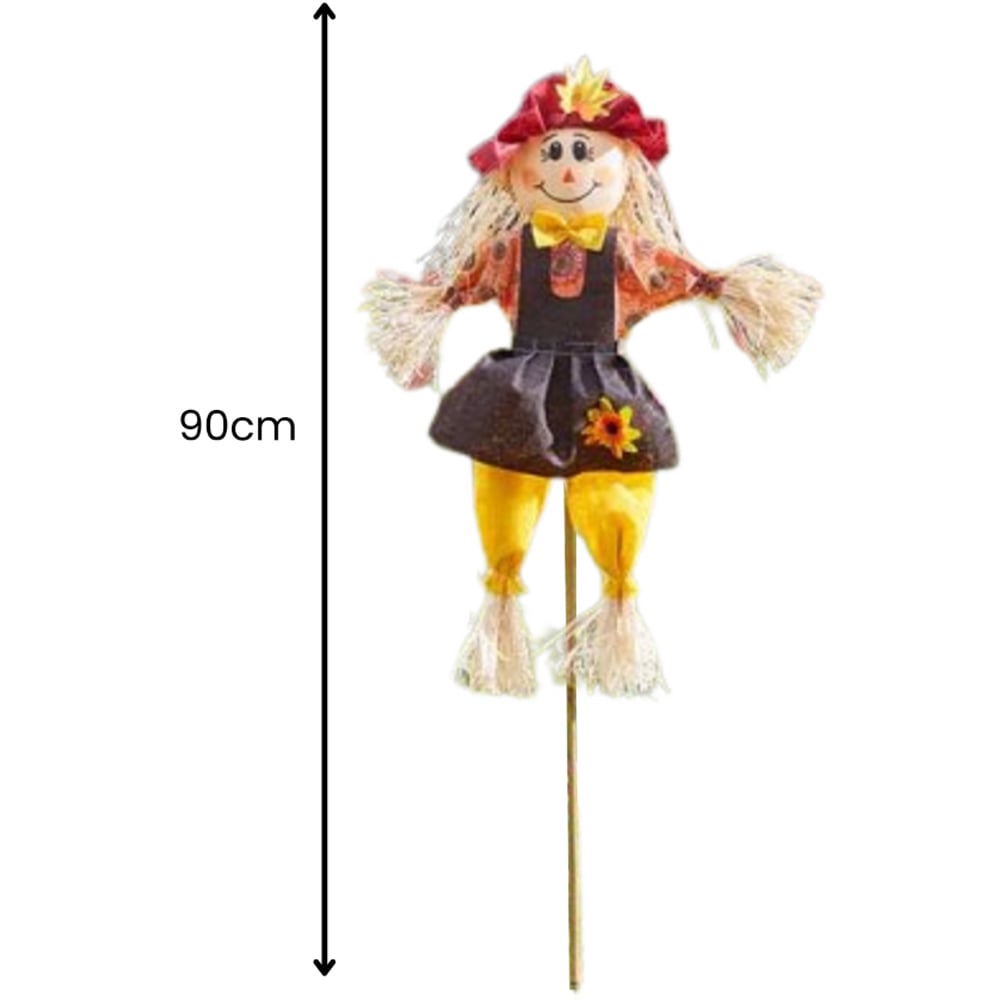 Garden Mile Garden Girl Scarecrow Decoration 90cm Image 3