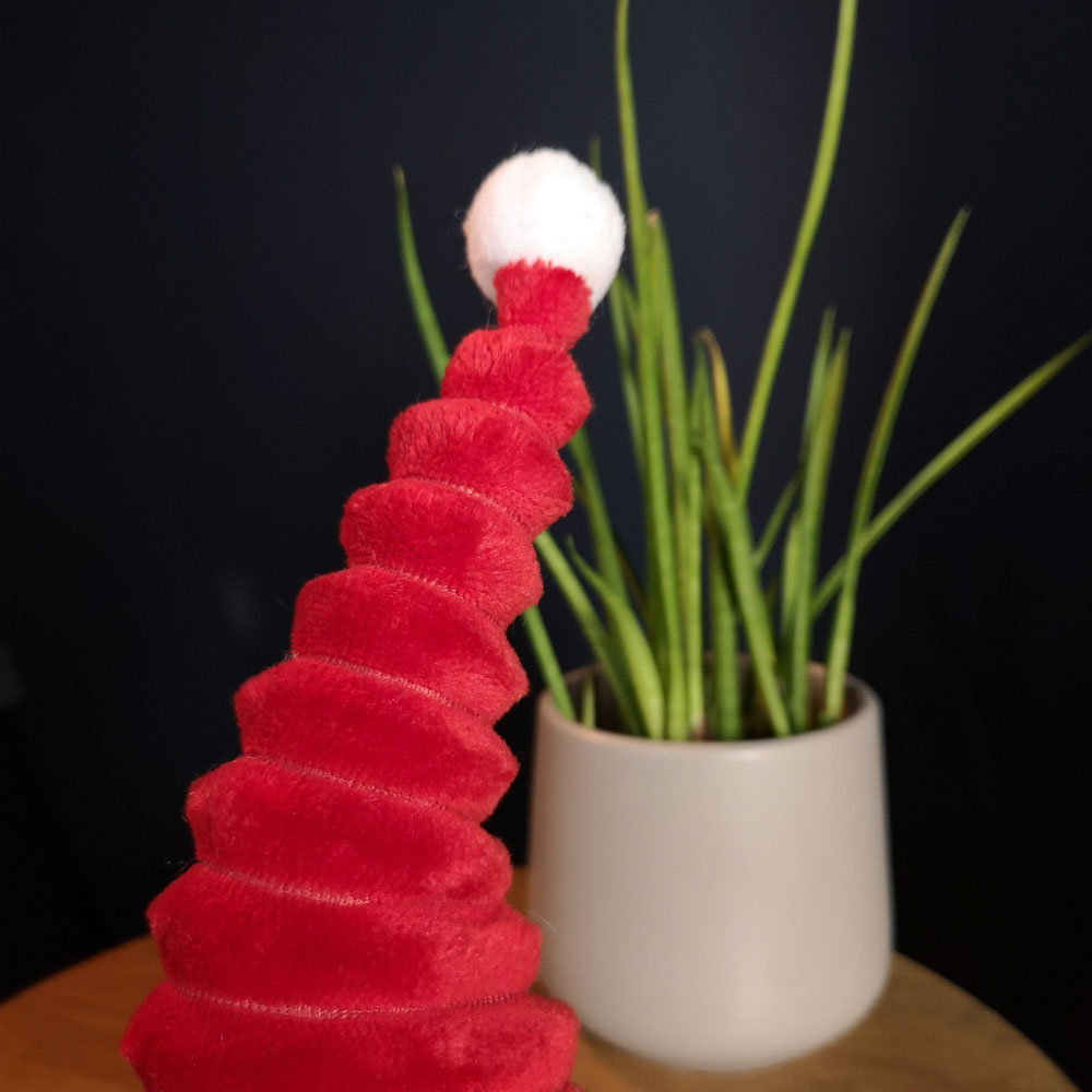 Samuel Alexander Red Plush Sitting Gonk Christmas Decoration Image 4