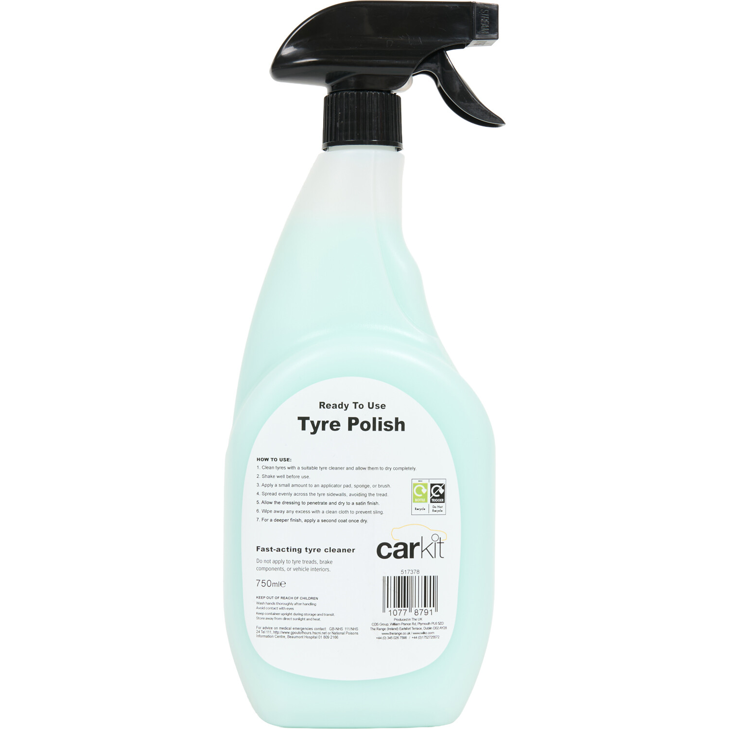 Carkit Ready To Use Tyre Polish Image 3