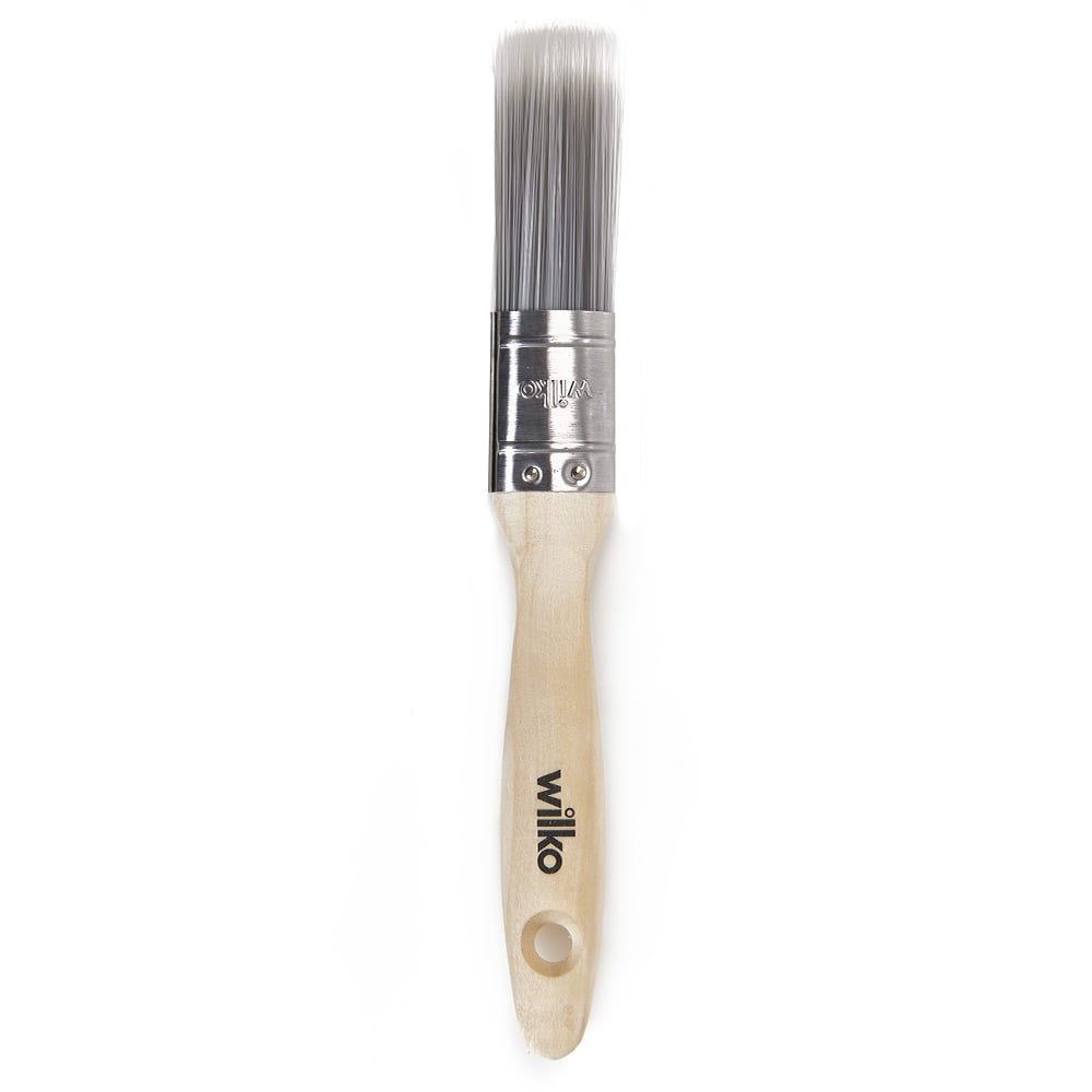 Wilko 1 inch Wooden Brush Image 1