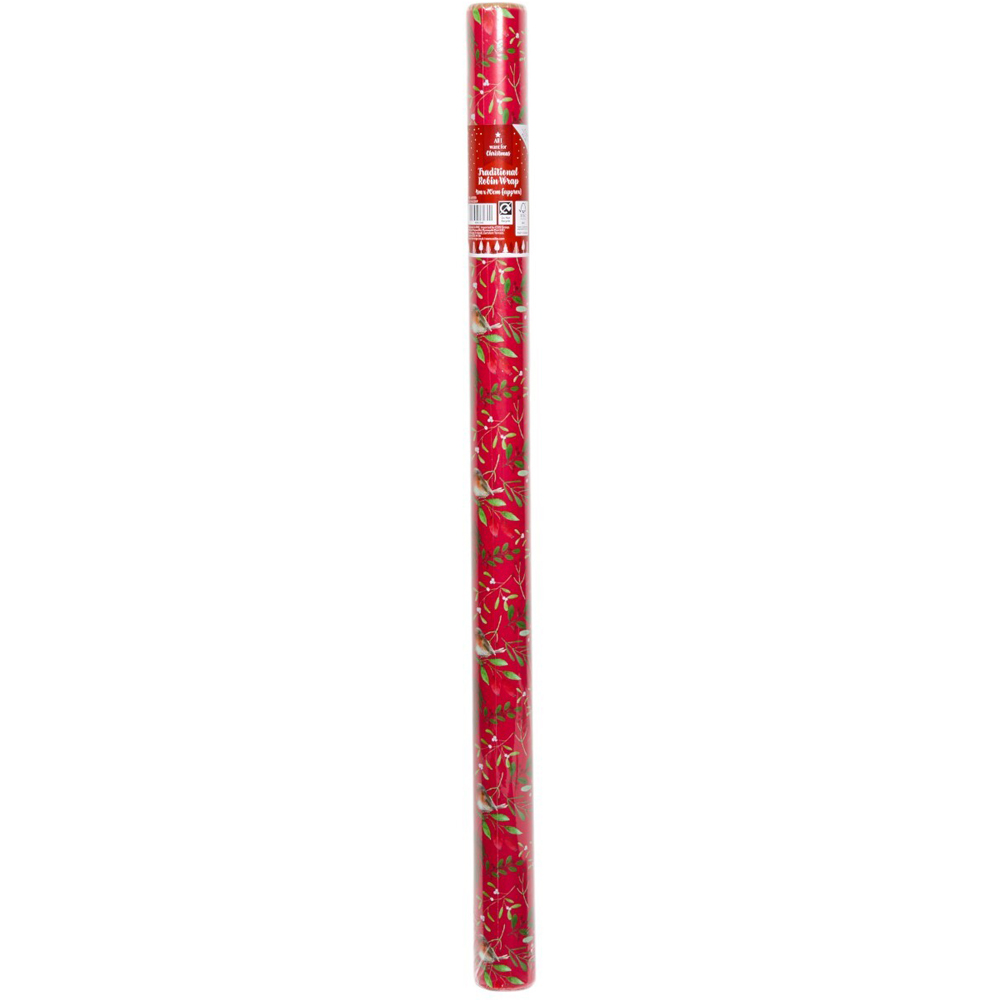 Traditional Robin Gift Wrap Image 5