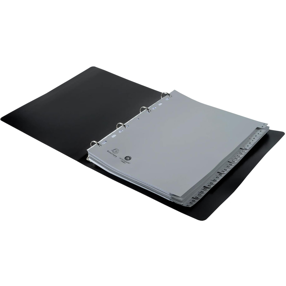 Exacompta A4 Maxi Grey Polypropylene 1-31 Divider 5 Pack Image 4