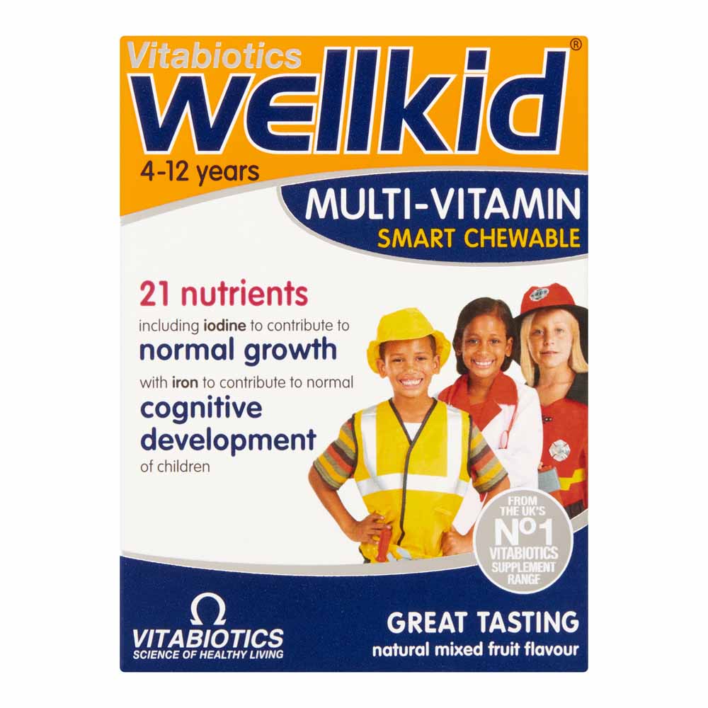 Wellkid Multivitamin Chewable Tabs Image