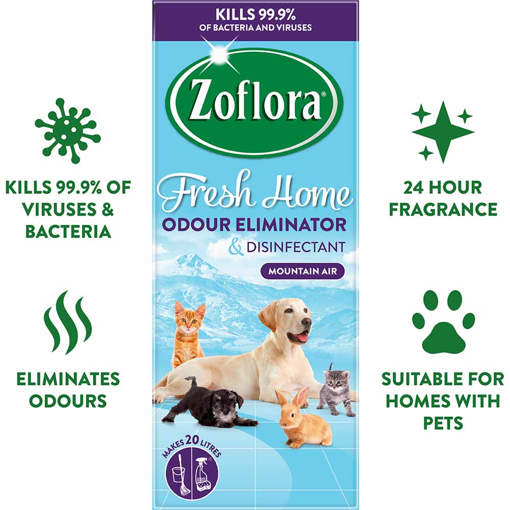 Zoflora Fresh Home Disinfectant 500ml Image 2