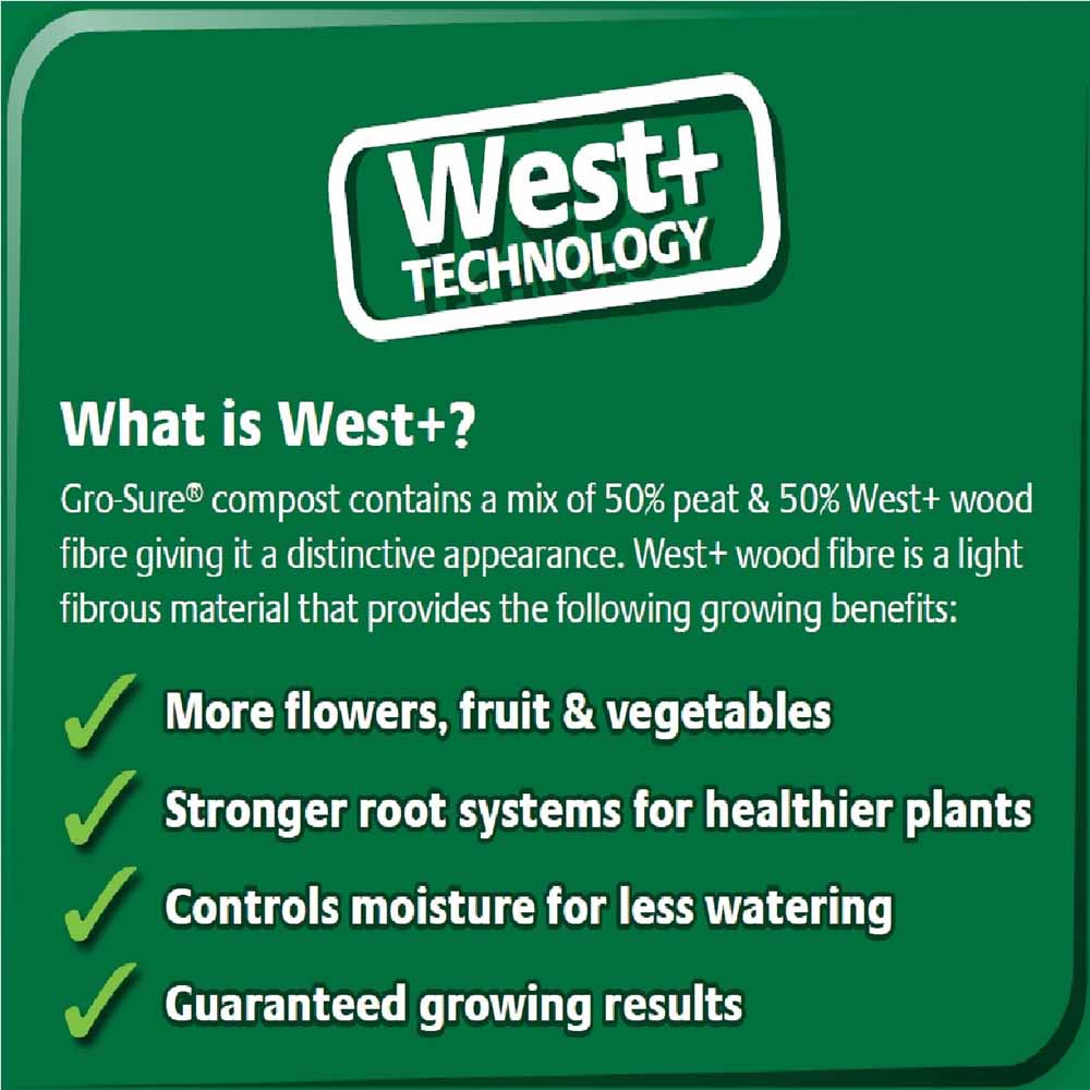 Westland Gro-Sure All Purpose Compost 25L Image 2